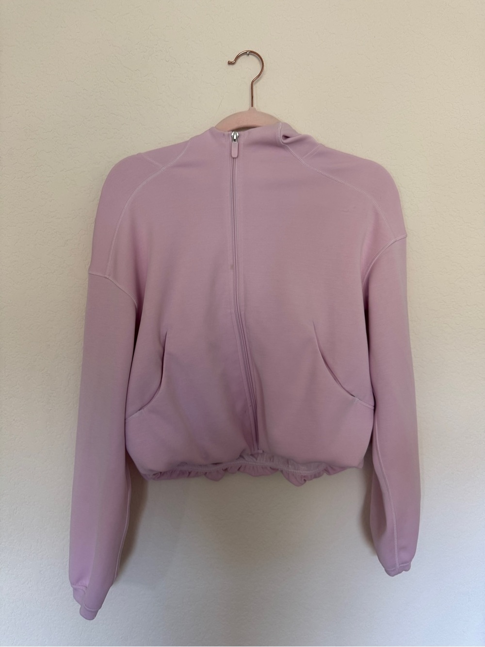 lululemon athletica lilac Pink Softstreme Full-Zip Hoodie